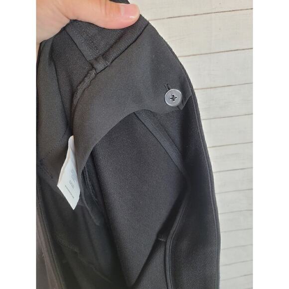 Cabi Black Ponte Knit Kingston Cropped Trouser Pants, sz 8 - Picture 10 of 16
